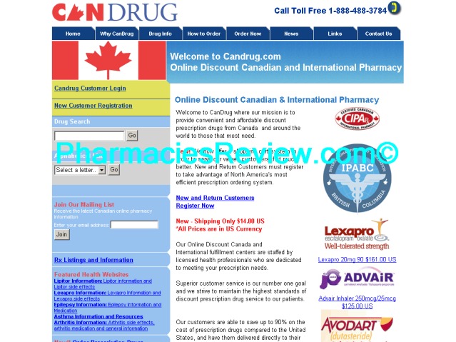 Candrug Pharmacy Inc logo